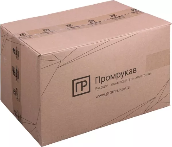 Коробка установочная 80-0500С безгалогенная (HF) 68х42 с саморезами (224шт/кор) Промрукав