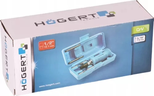 Отвертка ударная  (адаптер для бит-1шт, биты-6шт) HOEGERT
