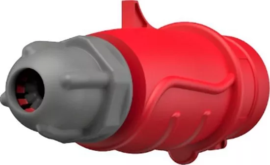 Вилка переносная 32A 4п (3P+PE) 024 IP44, 415В, MAGNUM IEK