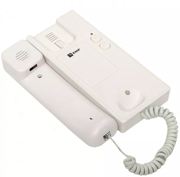 Аудиодомофон (аудиотрубка) IPA-01 бел. 2пр. IP20 EKF