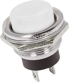 Кнопка металл 250V 2А (2с) (ON)-OFF Ф16.2 сер. Rexant