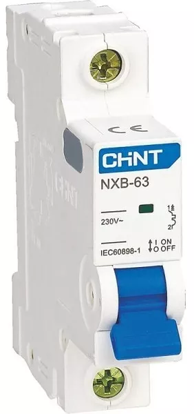 Автоматические выключатели DZ47-60, NXB CHINT купить в интернет-магазине  Электроцентр-Калининград