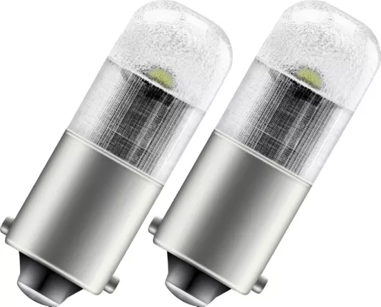 Лампа 3850 T4W CW-02B 1W 12V BA9S 6000K (блистер - 2шт)