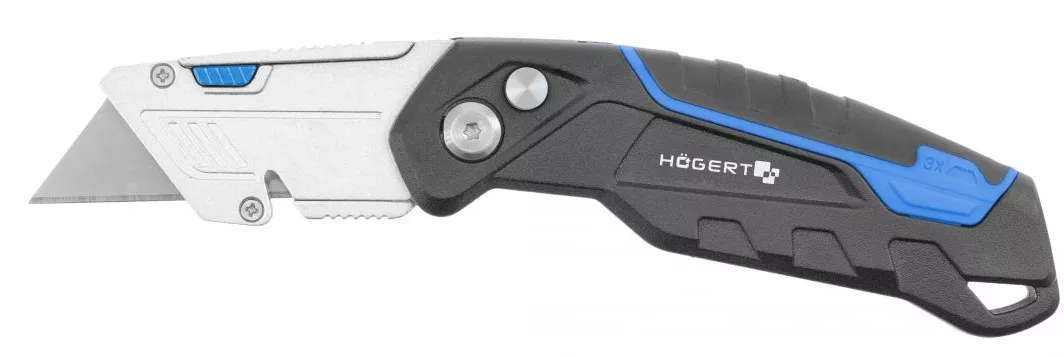 Нож с трапециевидным лезвием складной, SK5, HOEGERT