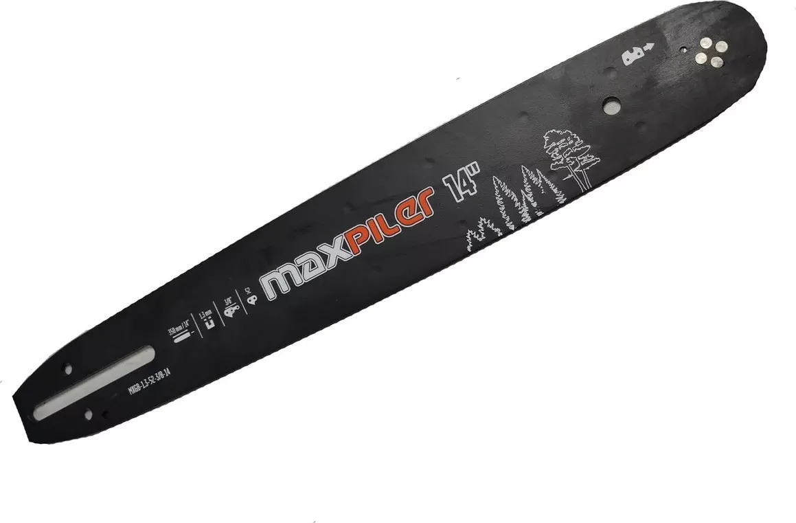 Шина для бензопил MXGB (350 мм/14",3/8",1,3мм,52 зв.(Partner.Poulan 14")