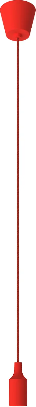 Светильник подвесной Gauss Decor PL013 красный E27, 1 м, 1/40