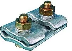 Зажим плашечный ПС-1-1 (2-х болтовой) (RSVT)