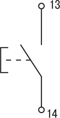 Кнопка LA167-BAF31 d=22мм 1но зел. IEK (с НДС)