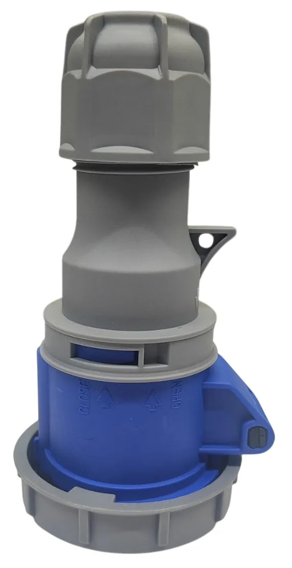 Розетка переносная 16A 3п (2P+PE) SLN-2132 IP67, 380В, AWSPRODUCTS