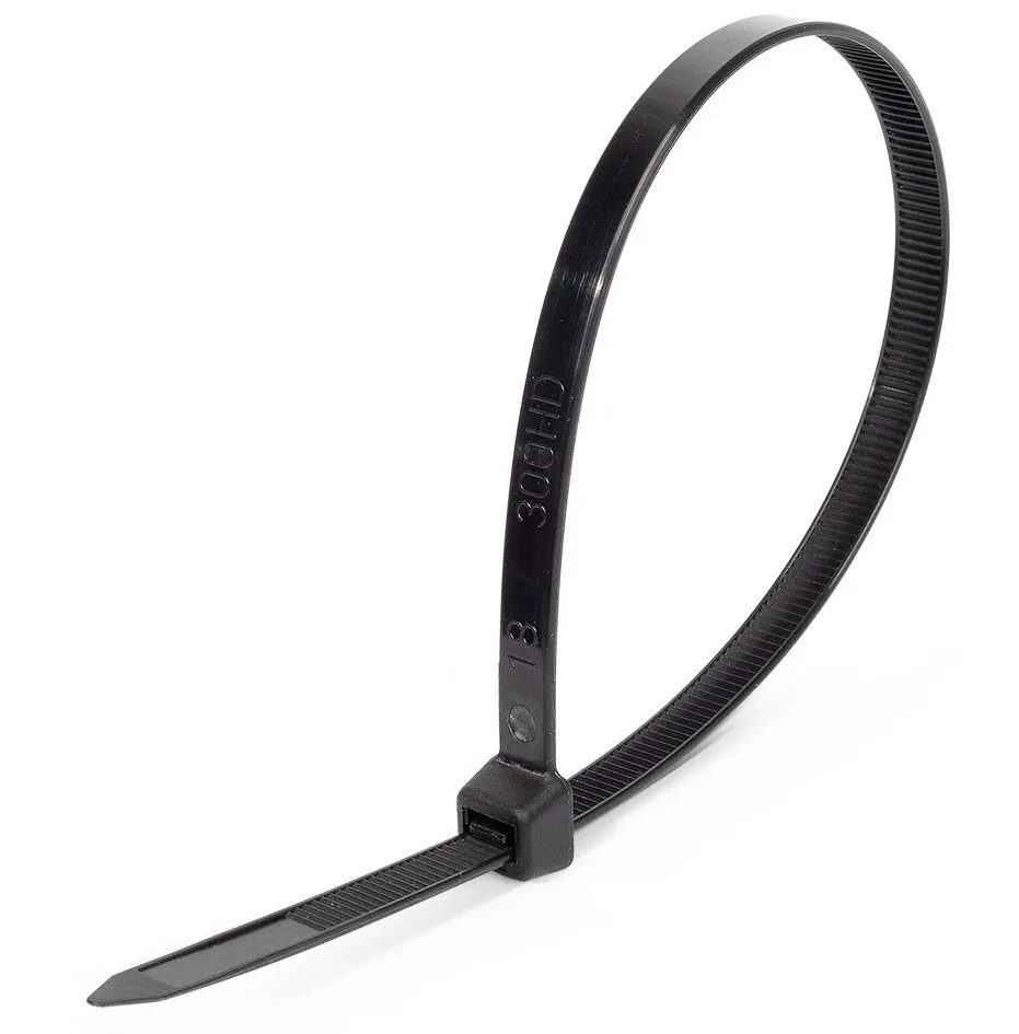 Хомут 4,0*100 черный нейлон UV морозостойкие (100 шт) КСС "NORD" (КВТ), уп