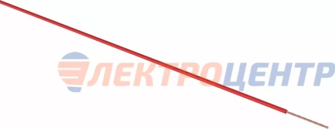 Кабель монтажный ПГВА 1*2,5 красный (автомобильный) (бухта 100м)