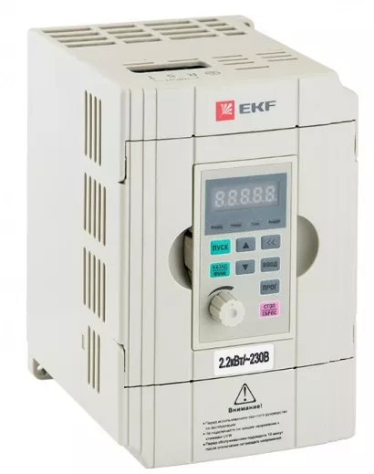 Преобразователь частоты VT100 (VT100-2R2-1B) 2,2/4кВт 230В VECTOR-1