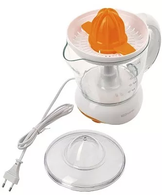 Соковыжималка электрическая для цитрусовых "Фреш 1", 40 Вт, 1 л, оранжевая, TDM