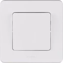 Выключатель самовозвратный 1-кл. Белый INSPIRIA LEGRAND