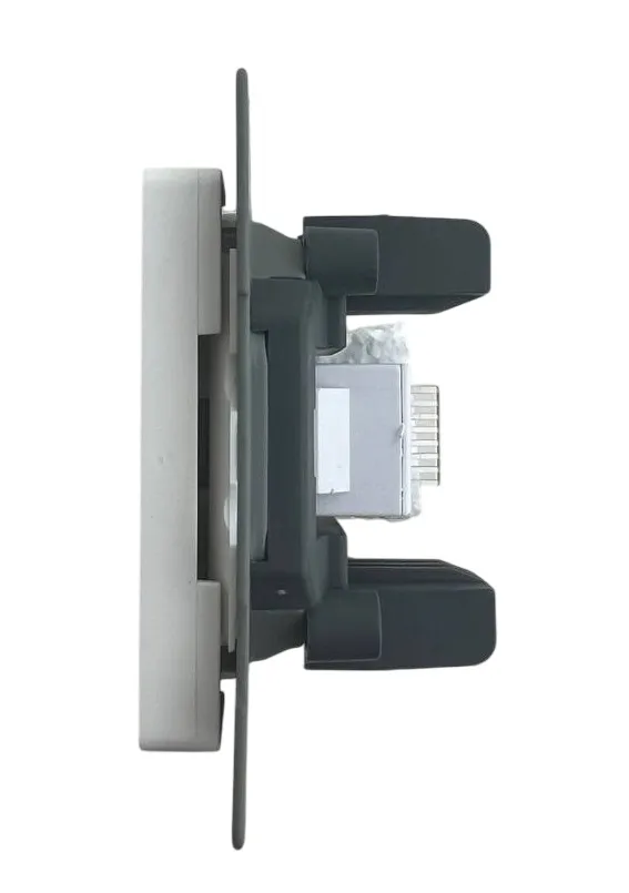 Розетка RJ45 (cat 5e) 1-я белая U1A-016-1 SoftTouch AWSPRODUCTS