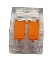 Клемма рычажковая 2 отверстия 0,2-4,0 32А SN-221412N (100шт) AWSPRODUCTS