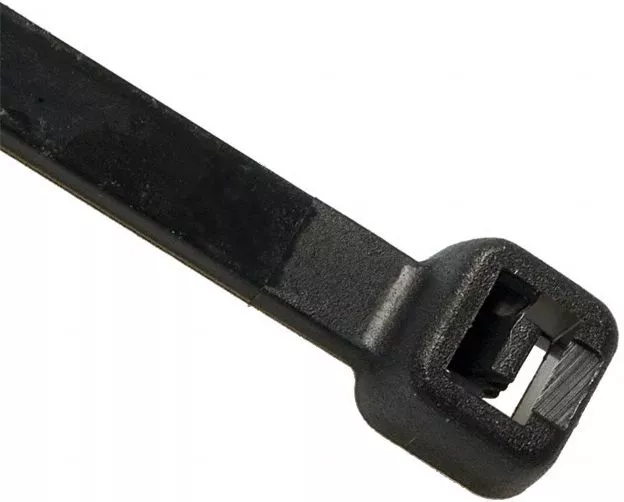 Хомут черный nylon cable ties 2,5x200 (100 шт.) UV (ELUX)