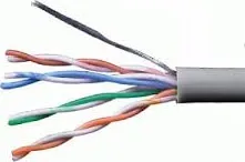 Кабель Ripo Plus UTP cat 5e НГ(А) 4*2*24AWG 0,46 Cu Indoor (КСВПВ-5e 4*2*24AWG) -А-