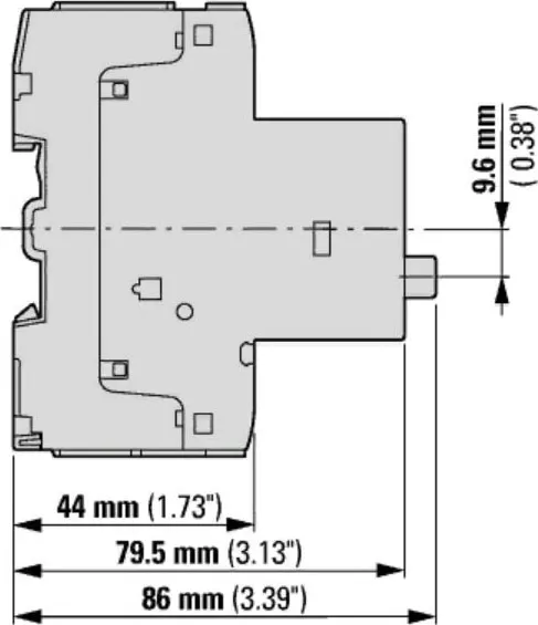 Авт. защиты эл. двигателя PKZM01-2,5 (1,6-2,5)-3 pol