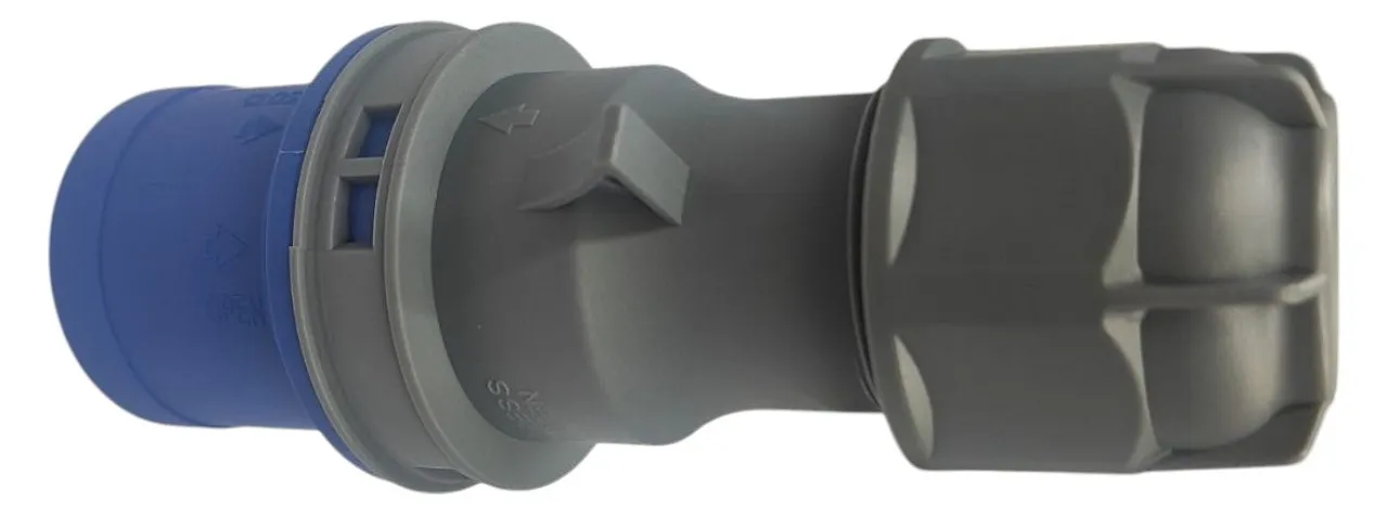 Вилка переносная 16A 3п (2P+PE) SLN-013 IP44, 380В, AWSPRODUCTS