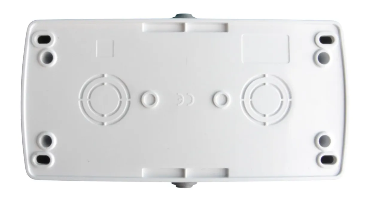 Розетка ОУ 2-я с/з IP54 SD-V1004WG AWSPRODUCTS