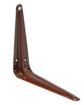 Кронштейн для полок 200*250 коричневый (1шт.) (ХС)