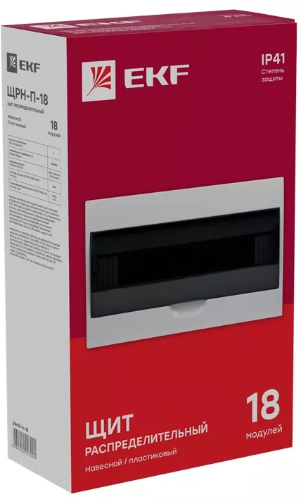 Щит навесной пласт. ЩРН-П-18 IP41 EKF