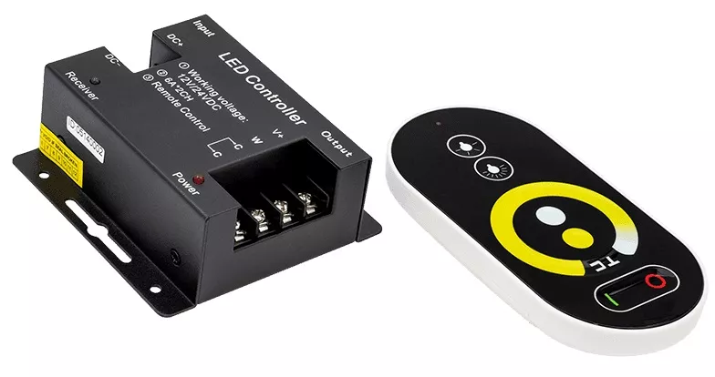 Диммер сенсорный  RF-MIX-RS-12A 12 А 12/24 вольта для MIX Ленты