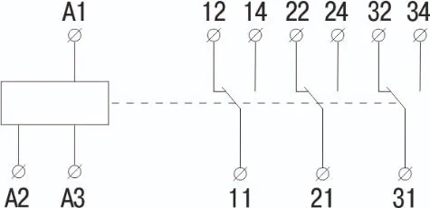 Промежуточное модульное реле. 2 контакта 8А. 230 В AC  ИЭК