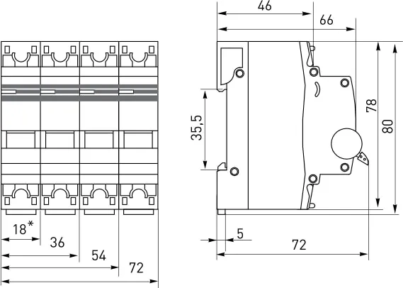 Автоматический выключатель ВА 47-63 B6/2 4.5кА Proxima EKF РАСПРОДАЖА СКИДКИ НЕТ