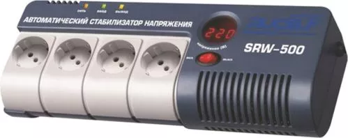 Стабилизатор напряжения однофазный навесного исполнения SRW-500-D (0,4 кВт)