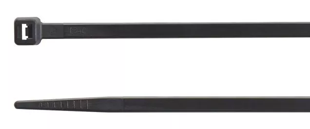 Стяжка кабельная, цвет черный, UV 250x4,8 мм (упак. 100 шт)