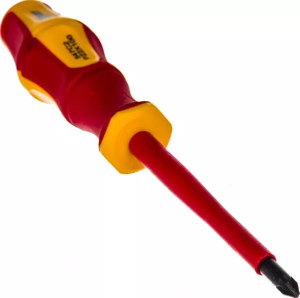 Отвертка диэлектрическая "Профи" PZ2*100 (КВТ)