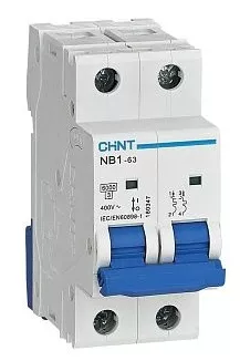 Автоматический выключатель NB1-63 B32/2 6кА CHINT