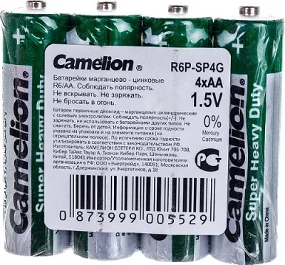 Батарейка R06 CAMELION SP-4