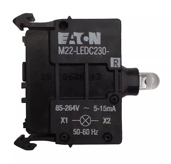 Светодиод M22-LEDC230-R тыл. монтаж крас. 85-264В, AC