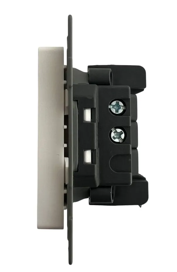 Выключатель 1-кл. белый U1A-001-1 SoftTouch "Uno" AWSproducts