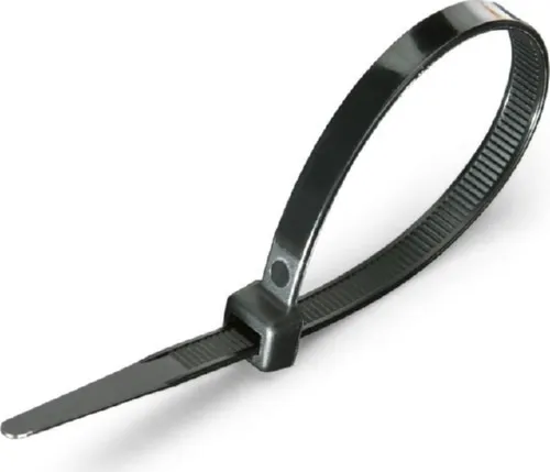 Хомут 5,0*450 черный нейлон UV (100 шт.) КСС (Fortisflex) (КВТ), уп