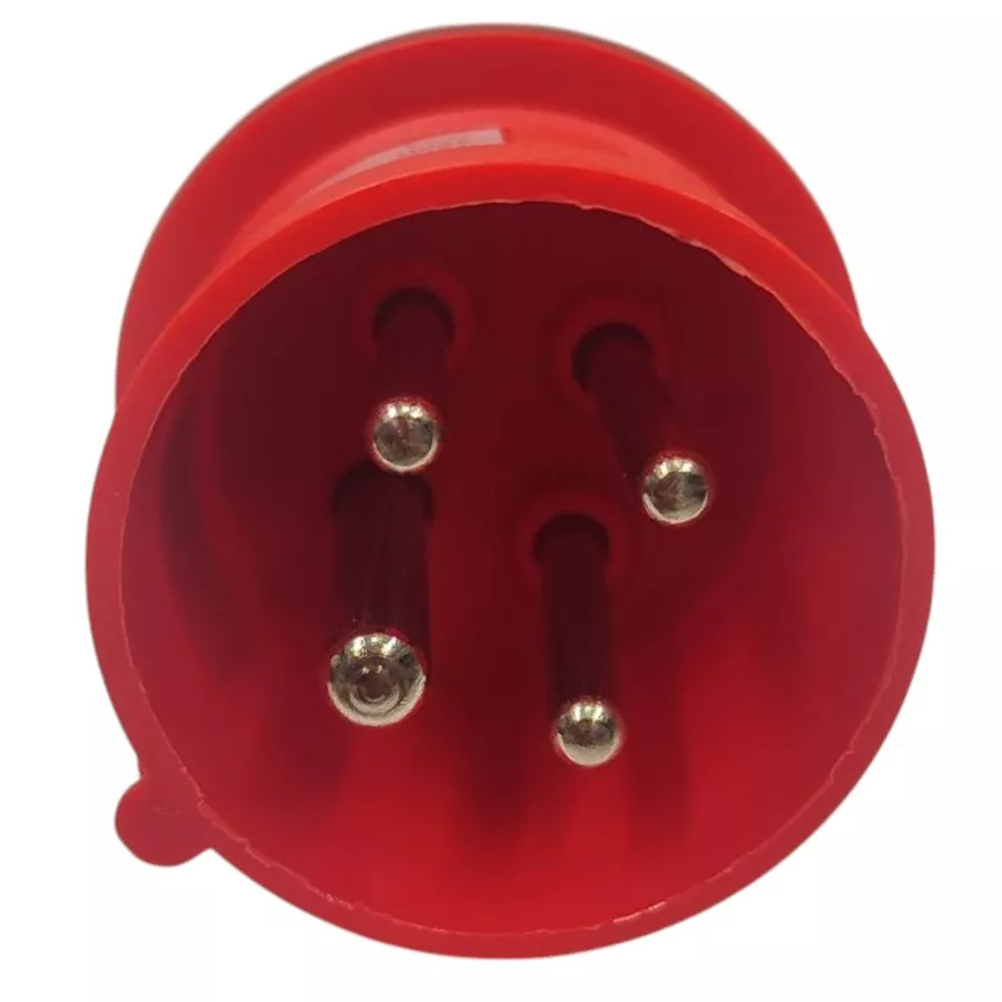 Вилка переносная 16A 4п (3P+PE) SLN-014 IP44, 380В, AWSPRODUCTS