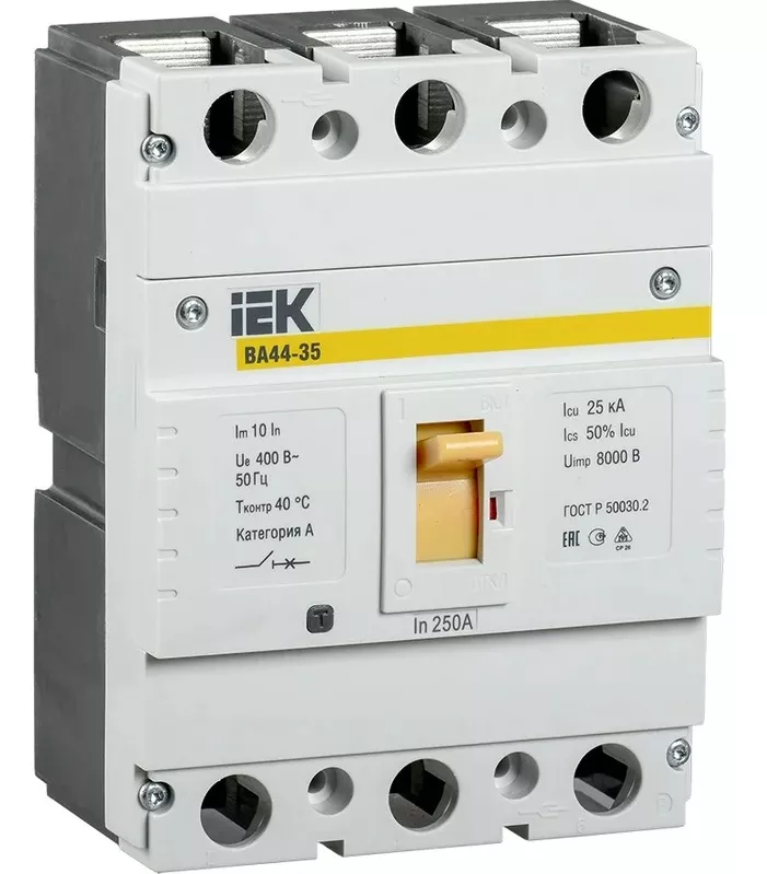 Автоматический выключатель ВА44-35 200А/3 25кА IEK (с НДС)