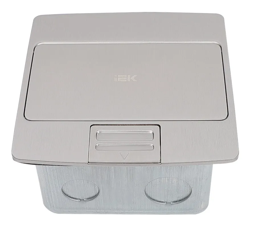 Лючок с откидной крышкой на 3 модуля IP42 нерж PRIMER IEK