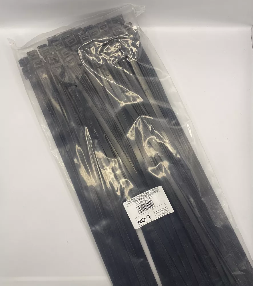 Хомут 8,8*600 чёрный UV нейлон (100шт) (L-ON)