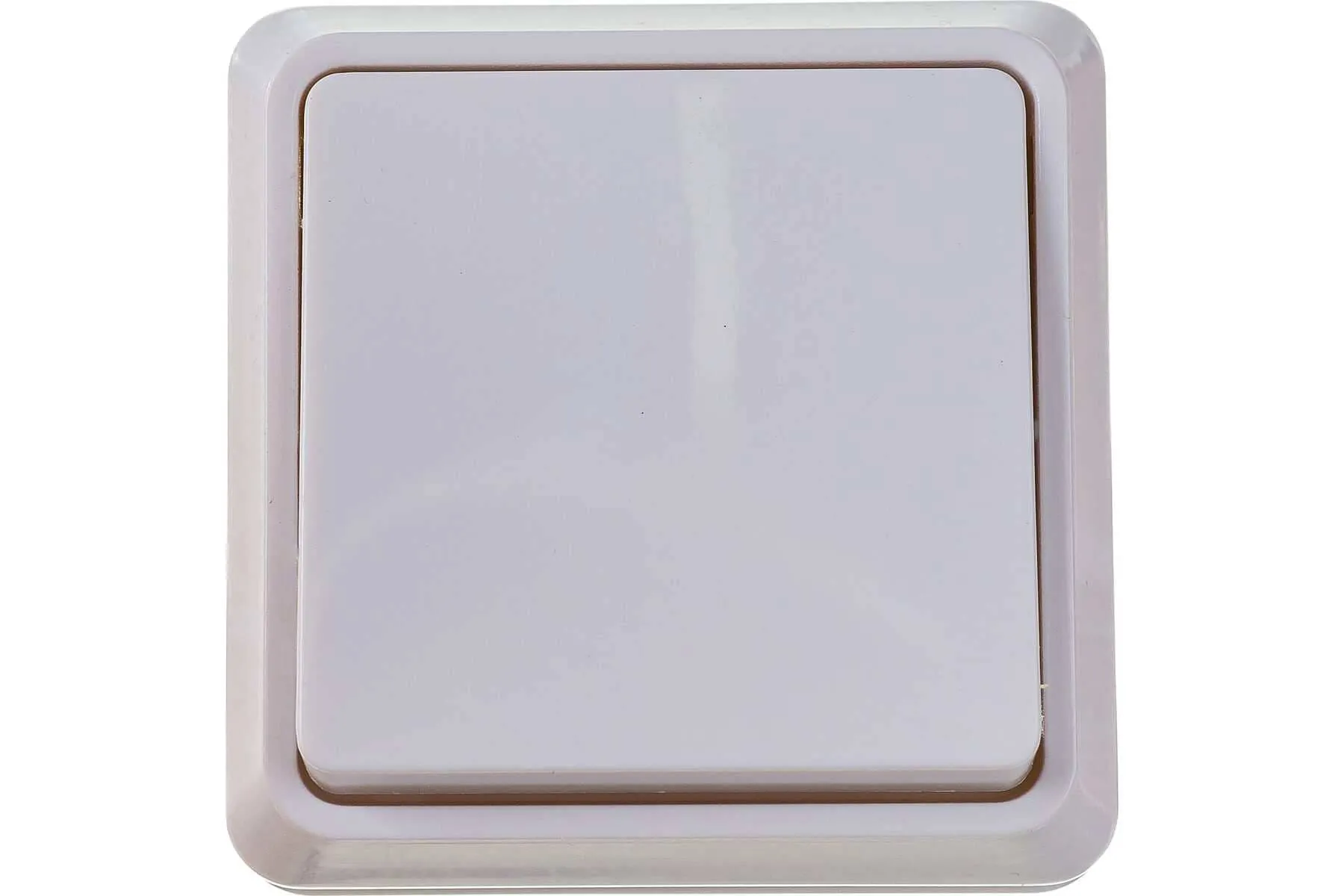 Выключатель ОУ 1-кл. белый Октава IEK