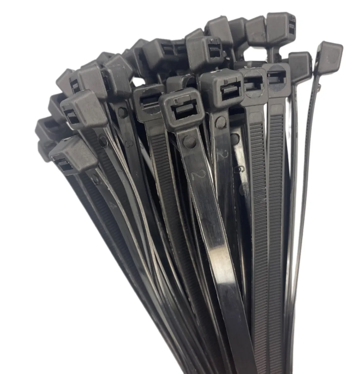 Хомут 8,8*600 чёрный UV нейлон (100шт) (L-ON), уп