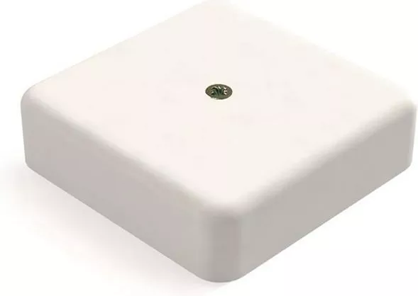 Коробка распред. о/п 100х100х44 IP40 БЕЛАЯ (6 клемм 6мм2) КМ41222 IEK (25)