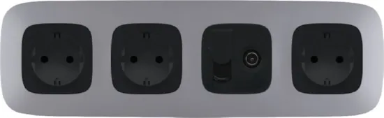 Рамка 4-я Алюминий ALLURE LEGRAND