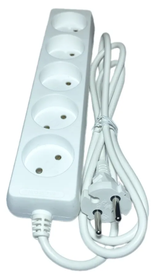 Удлинитель бытовой 5гн. 1,5м б/з ПВС 2x0,75mm2 AWS-H05-1,5 AWSPRODUCTS
