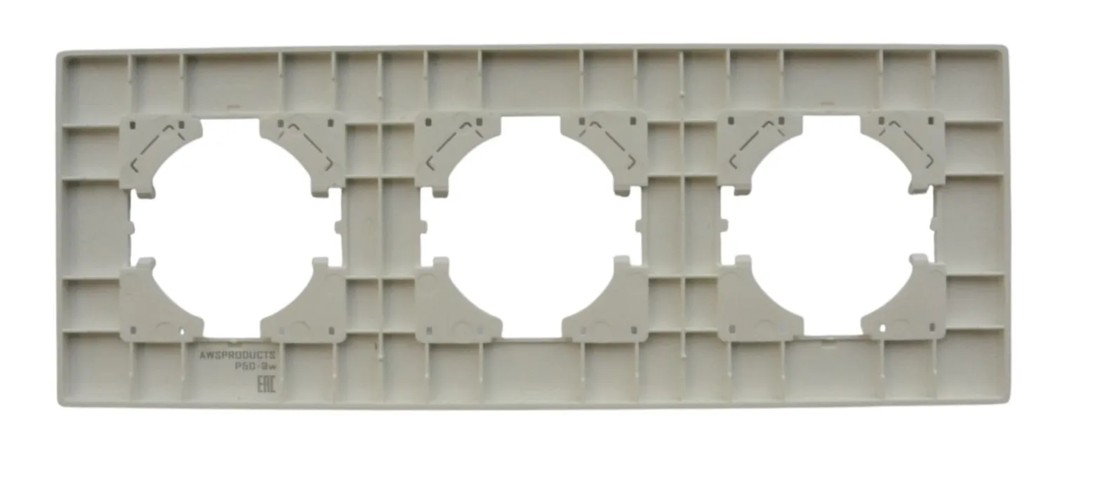 Рамка 3-я белая P50-3W AWSPRODUCTS