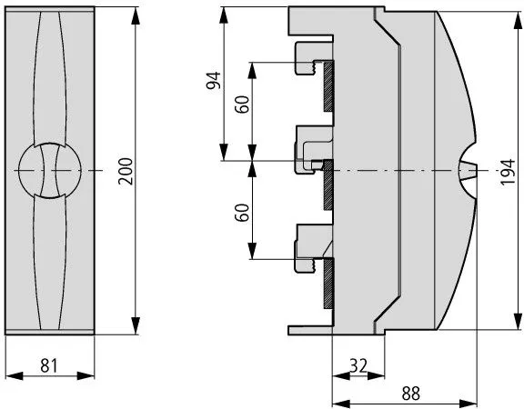 Адаптер подключения проводов к шине BBA-TP3/120