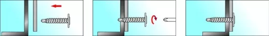 Саморез с прессшайбой со сверлом 4,8*100 (250 шт.) (Tech-KREP)